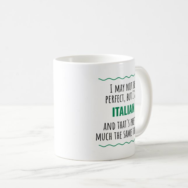 Funny Italian Gift Idea Mug Kaffemugg (Framsida höger)