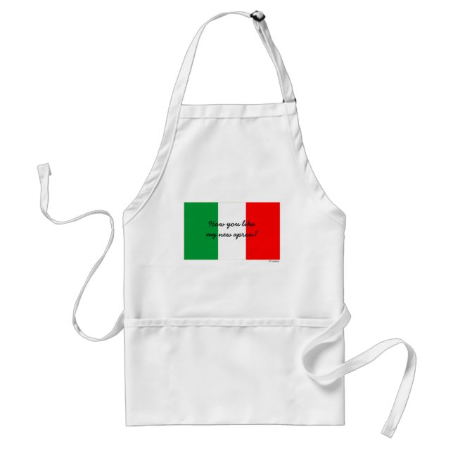 Funny italiensk accent Chef Apron Förkläde (Framsidan)