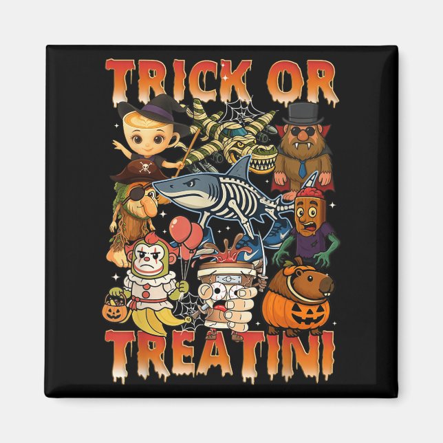 Funny italiensk Brain Rot Italienska Brainrot Hall Magnet (Framsidan)