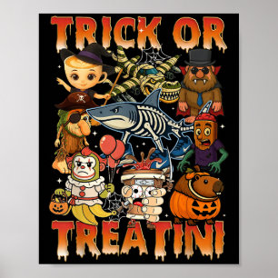 Funny italiensk Brain Rot Italienska Brainrot Hall Poster