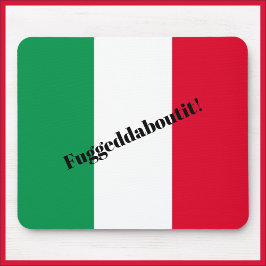 Funny italiensk Flagga Mousepad Musmatta