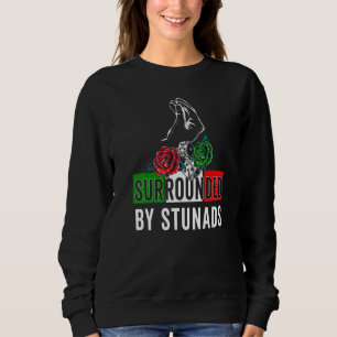 Funny italiensk Ord omgiven av Italien Stunads T Shirt