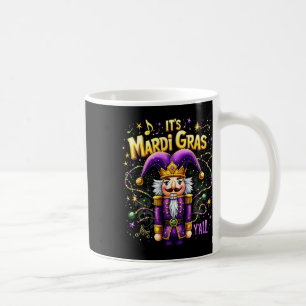 Funny It's Mardi Gras Y'all Nutcracker Kung Mardi Kaffemugg