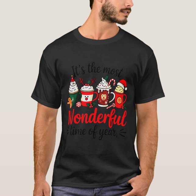 Funny Its The Most Wonderful Time Of The Year Chri T Shirt (Framsida)