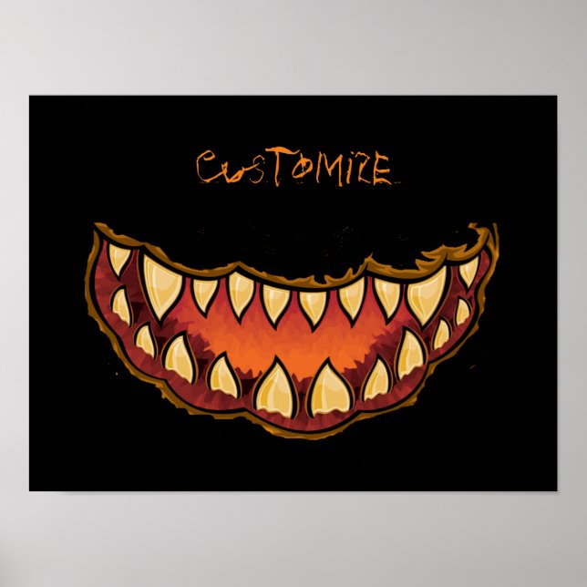 Funny Jack o'lantern Thunder_Cove Poster (Framsidan)