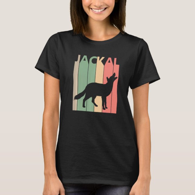 Funny Jackal Costume T Shirt (Framsida)