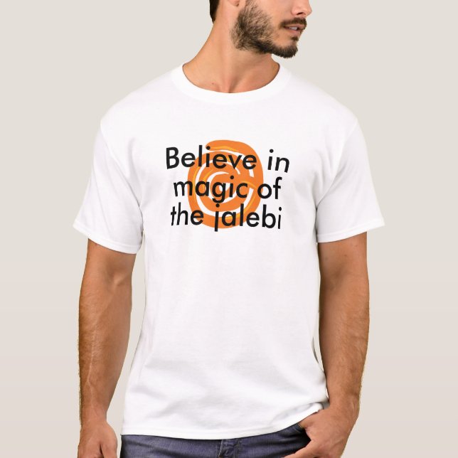 Funny Jalebi Pun Tee, Funny Indian Desi Meme T Shirt (Framsida)