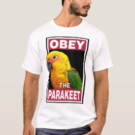 Funny Jandaya Parakeet Art T Shirt