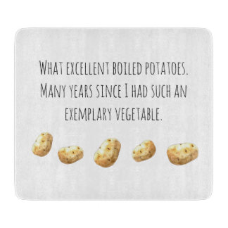Funny Jane Austen Inspired Boiled Potato Quote