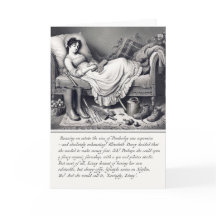 Funny Jane Austen Pride & Prejudice Greeting Card