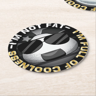 Funny japanese riceball underlägg papper rund