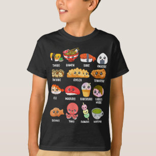 Funny japansk asiatisk Food Fläkt Kawaii Ramen Sus T Shirt