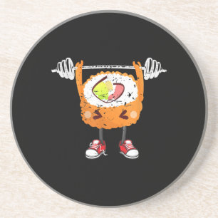 Funny japansk Food Gym Weightlift Gift T-Shirt Underlägg