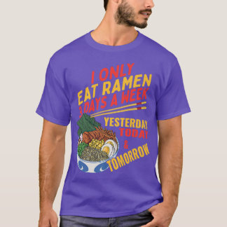 Funny japansk kultur Anime Ramen T Shirt