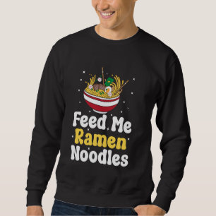 Funny japansk Ramen Matar mig Ramen Lång Ärmad Tröja