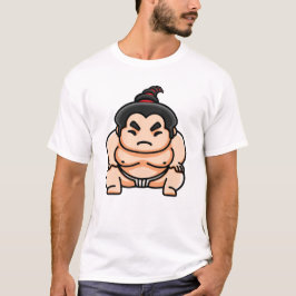 Funny japansk Sumo Man T Shirt