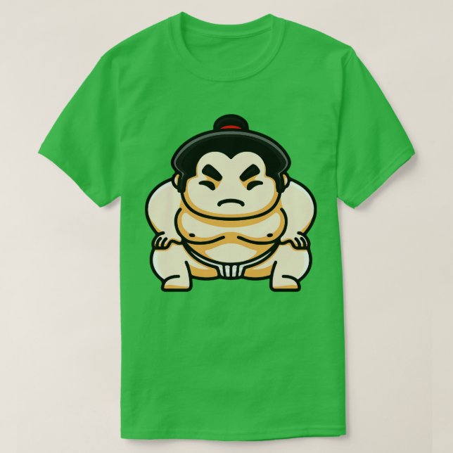 Funny japansk Sumo T Shirt (Design framsida)