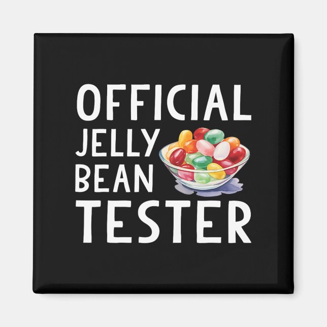 Funny Jelly Beans Påsk Candy Officiell Jelly Bean Magnet (Framsidan)