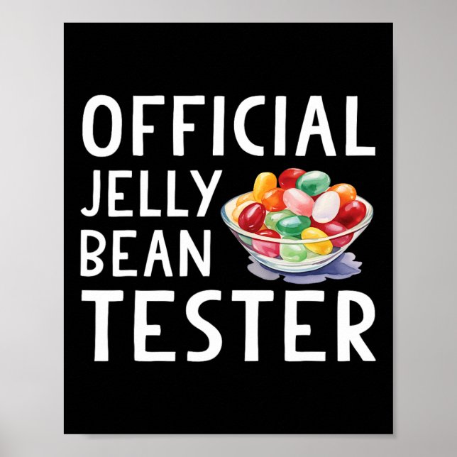 Funny Jelly Beans Påsk Candy Officiell Jelly Bean Poster (Framsidan)