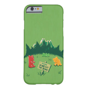 Funny Jelly Bears i Mountains Barely There iPhone 6 Skal