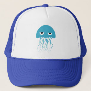 Funny Jellyfish hats Truckerkeps