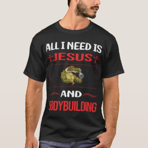 Funny Jesus Bodybuilding T Shirt