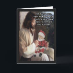 Funny Jesus och Santa Helgkort<br><div class="desc">Tjugo julkort och Jesus julkort för ateister som kommer att förolämpa kristna med dess roliga Jesus- och julbilsfantasier och slogan.</div>