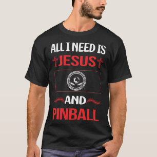 Funny Jesus Pinball T Shirt