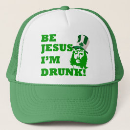 Funny Jesus St patrick's day Keps