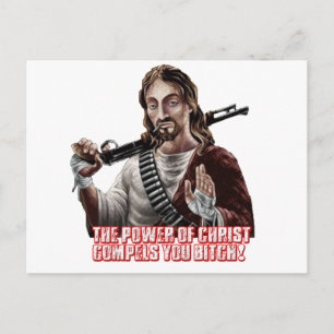 Funny jesus vykort