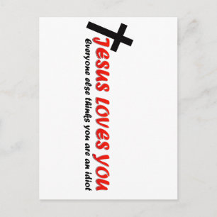 Funny Jesus Vykort