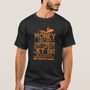 Funny Jet-skidgåva för Vatten sport Älskare Ski Ri T Shirt