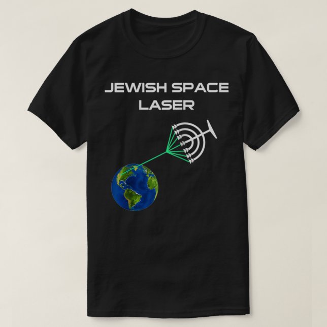 Funny Jewish Space Laser Lazer  Tee Congress Woman (Design framsida)