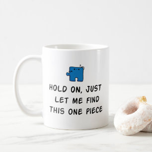 Funny Jigszle Puzzle Mugg - Puzzle Älskare Gift Id