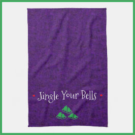 Funny Jingle Klockor Kitchen Towel Kökshandduk