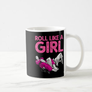 Funny Jiu Jitsu Art for Women Girls Kids Brazilian Kaffemugg