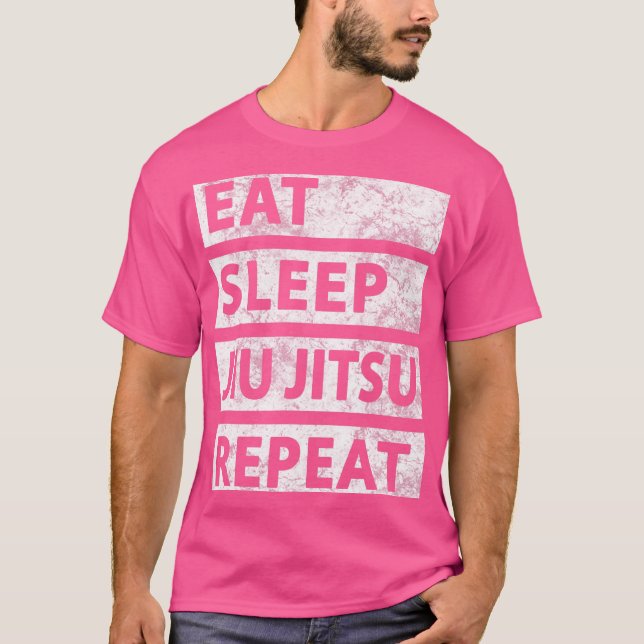 Funny Jiu Jitsu Eat Ssov Jiu Jitsu T Shirt (Framsida)