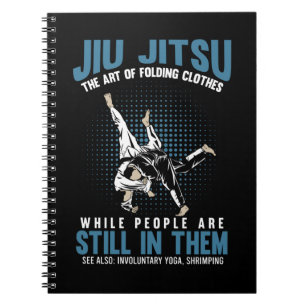 Funny Jiu Jitsu Fighters BJJ Training Humor Anteckningsbok