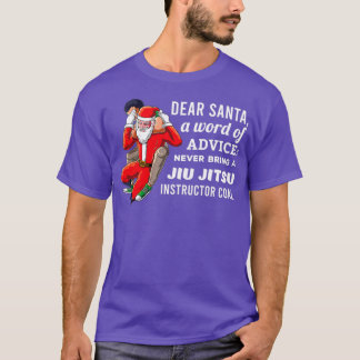 Funny Jiu Jitsu-instruktör Jul MMA Jul T Shirt