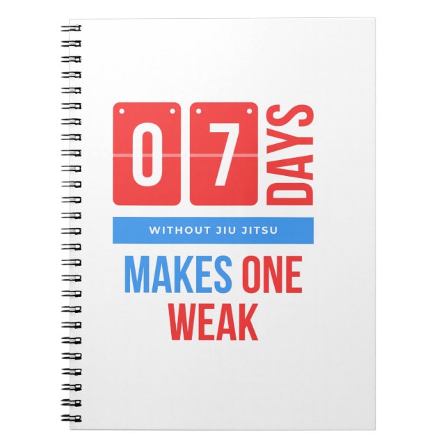 Funny jiu jitsu martial konst anteckningsbok (Framsidan)