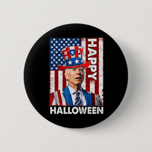 Funny Joe Biden 4 juli Happy halloween Americ Knapp