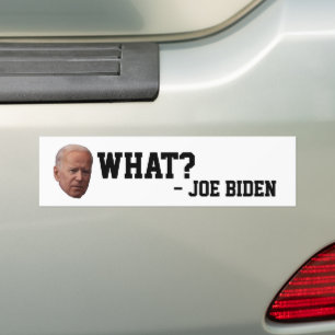 FUNNY JOE BIDEN BUMPER STICKERS BILDEKAL
