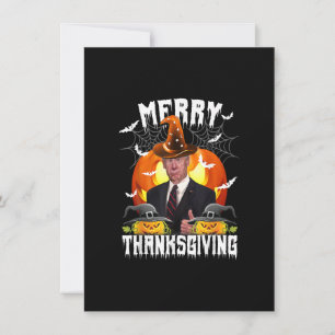 Funny Joe Biden förväxlade Thanksgiving för Ha Inbjudningar