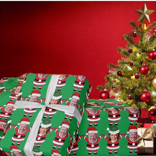 Funny Joe Biden Kamala Harris Santa Anpassningsbar Presentpapper