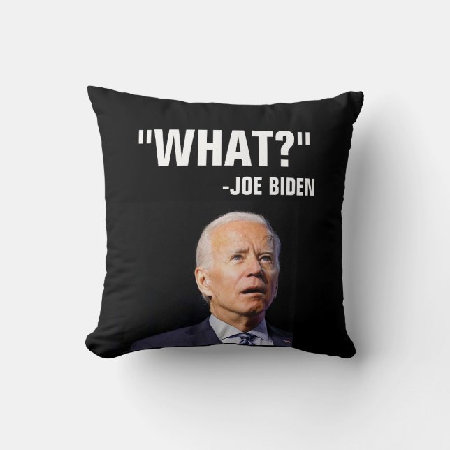 FUNNY JOE BIDEN PILLOWS KUDDE (Framsida)