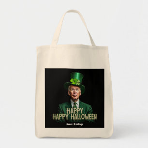 Funny Joe Biden St. Patrick-dagen förväxlades Tygkasse