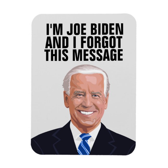 FUNNY JOE BIDEN STORGE PHOTO MAGNETS MAGNET (Vertikal)