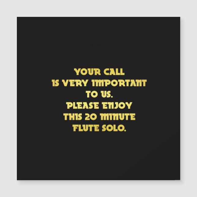 Funny Joke för telefonkundtjänst (Framsida)