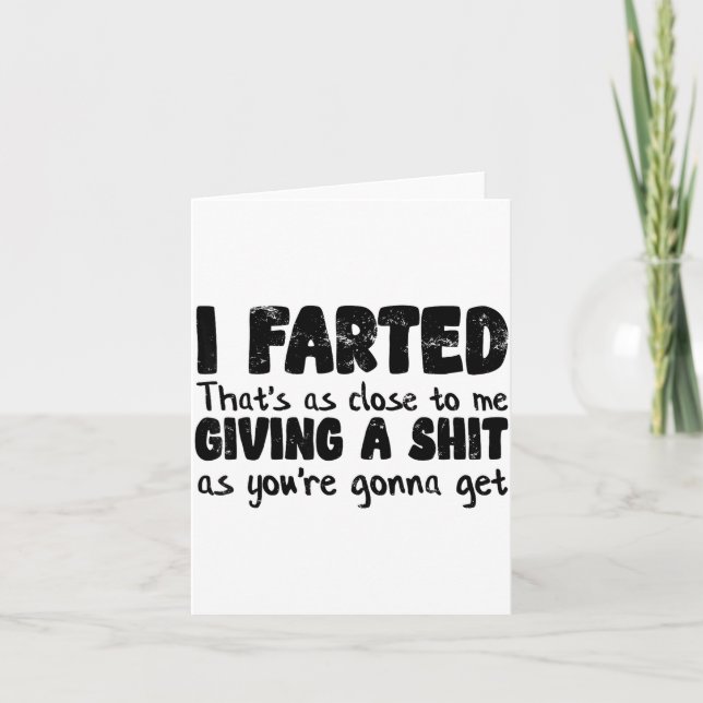 Funny Joke Meme , I Farted That's As Close To Givi Kort (Framsida)