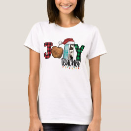 Funny Jolly Teacher jul T Shirt